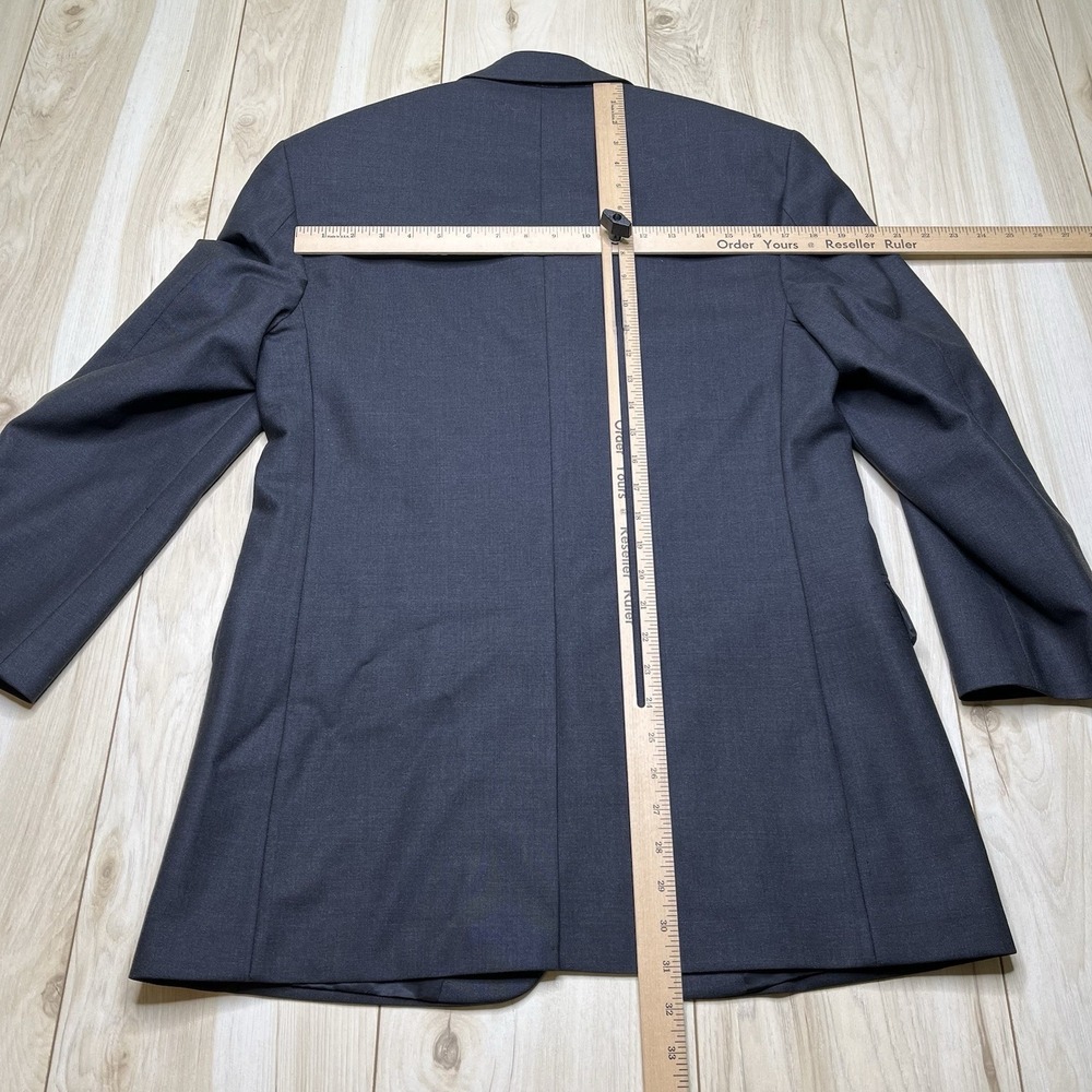 Brooks Brothers 346 Stretch Wool 2 Piece Suit Navy Blue Size 38R W:34x31 - Picture 9 of 16